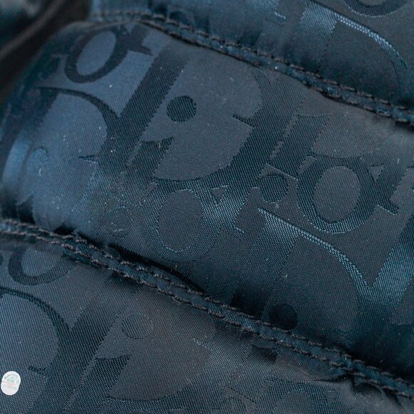 Dior Black Super Dior Oblique Quilted Nylon Snow Slippers - Picture 6 of 10